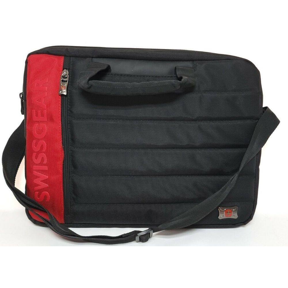 Wenger Swiss Gear  17" Laptop Carrying Slimcase Black/Red Computer Luggage